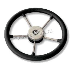 Рулевое колесо черное д. 360 мм