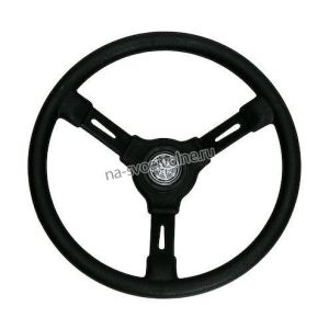 Рулевое колесо RIVIERA черный обод и спицы д. 350 мм
